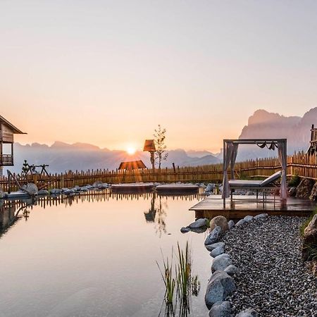 Hotel Goldknopf Alpe Di Siusi Exterior foto