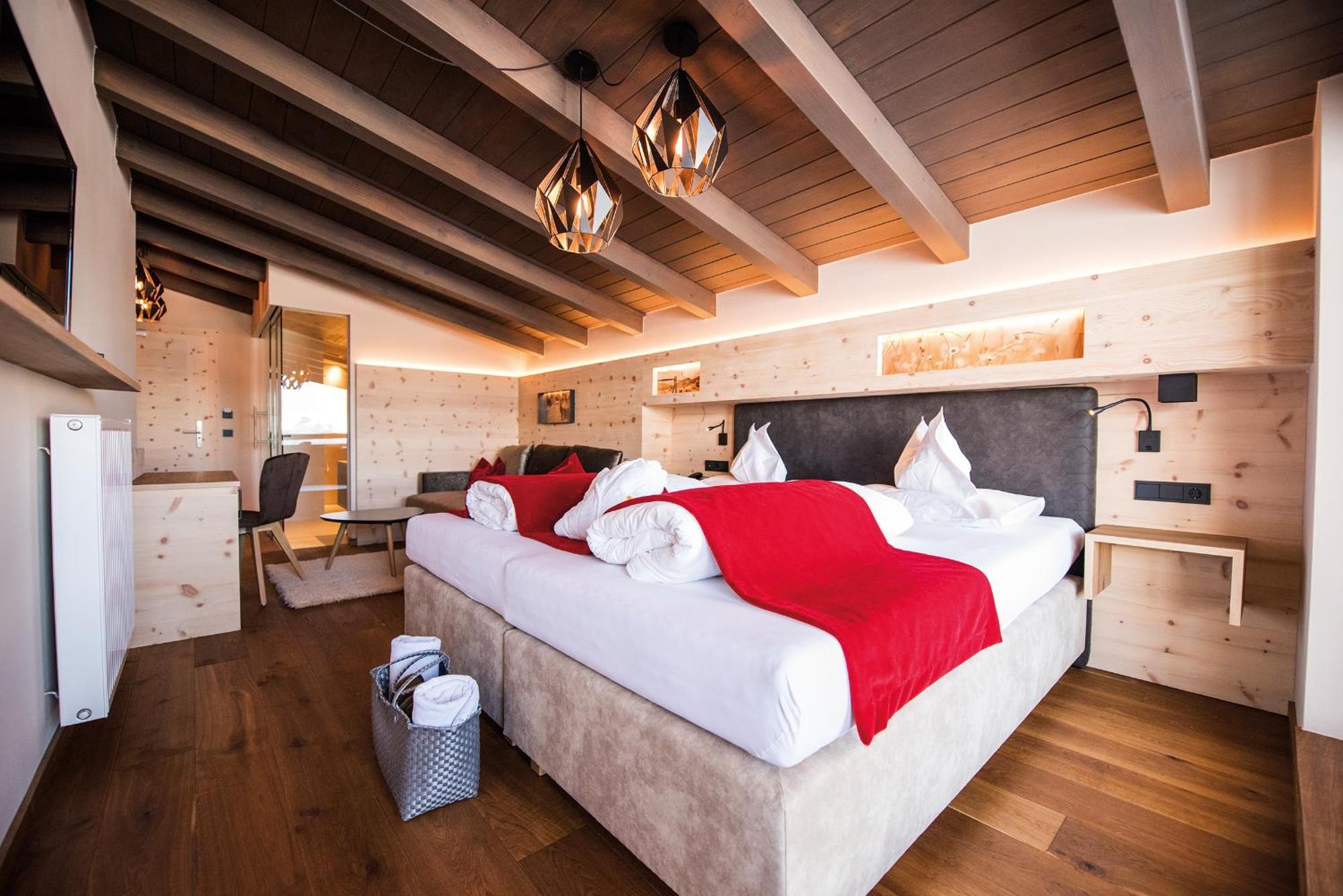 Hotel Goldknopf Alpe Di Siusi Exterior foto